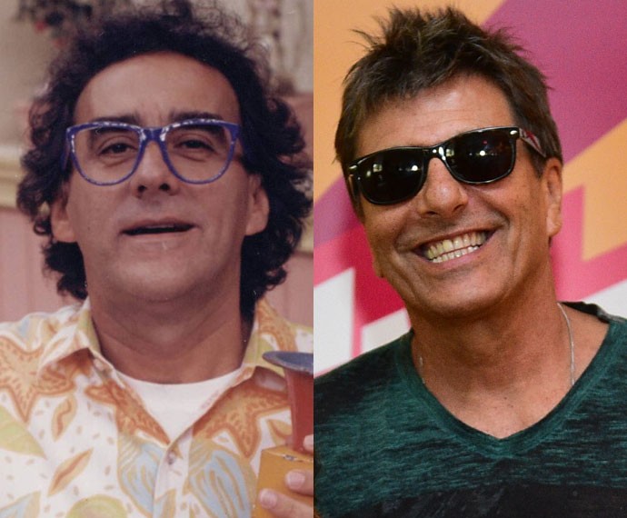 Armando Volta - Evandro Mesquita (Foto: CEDOC / TV Globo e Alex Carvalho / Globo) Armando Volta - Evandro Mesquita (Foto: CEDOC / TV Globo e Alex Carvalho / Globo)