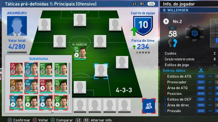 PES 2017: Comece montando o time mais fraco possível (Foto: Reprodução/Thomas Schulze)
