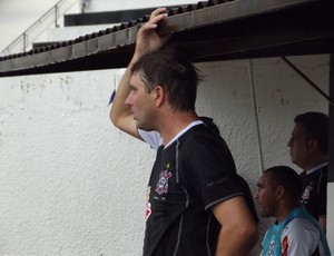 Gilberto Gaúcho, técnico do Corintians-RN (Foto: Jocaff Souza)