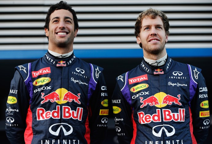 Daniel Ricciardo tentará acompanhar ritmo de Sebastian Vettel em 2014 (Foto: Divulgação)