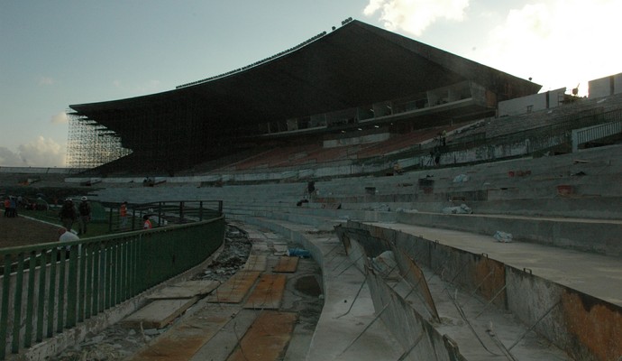 Estádio Almeidão, João Pessoa, Paraíba (Foto: Larissa Keren / GloboEsporte.com/pb)