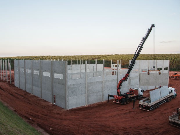 Empresa Madeiranite em fase de construção (Foto: José Mauricio Garijo) Empresa Madeiranite em fase de construção (Foto: José Mauricio Garijo)