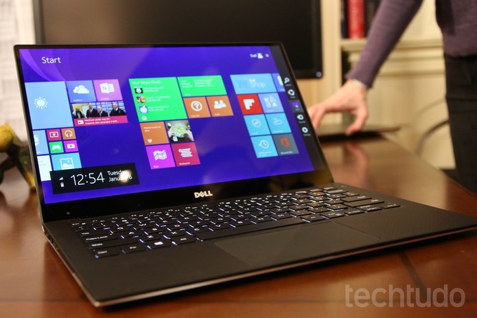 Modelos das séries Inspiron e XPS, como o XPS 13 da foto, são afetadas (Foto: Fabricio Vitorino/TechTudo)