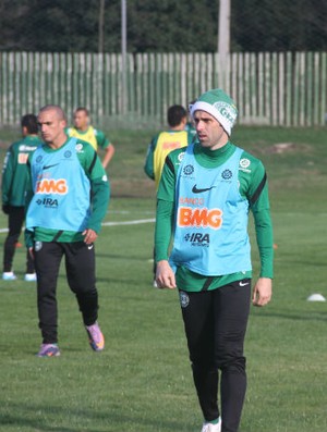 Lincoln no treino do Coritiba (Foto: Gabriel Hamilko / GloboEsporte.com)