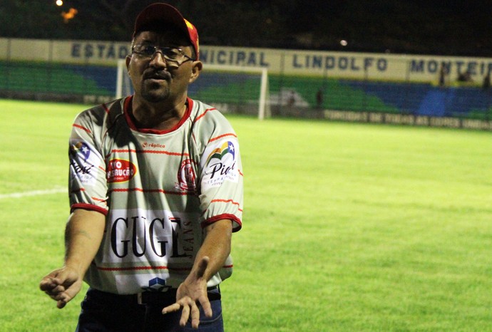 Catita, técnico do Caiçara (Foto: Renan Morais)