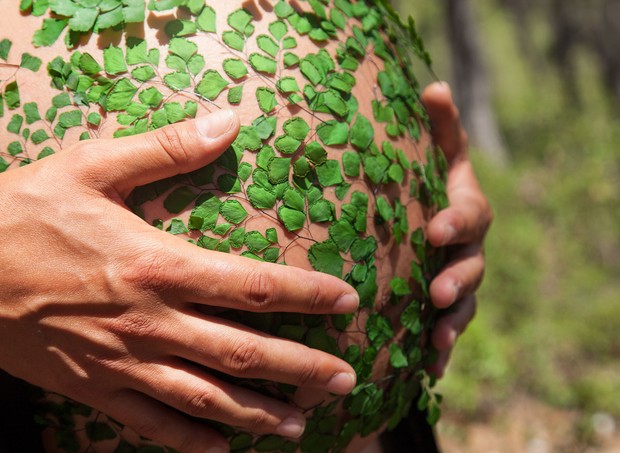 Ensaio de grávida (Foto: Reprodução: Site Monsieur Plant/ Christophe Guinet)