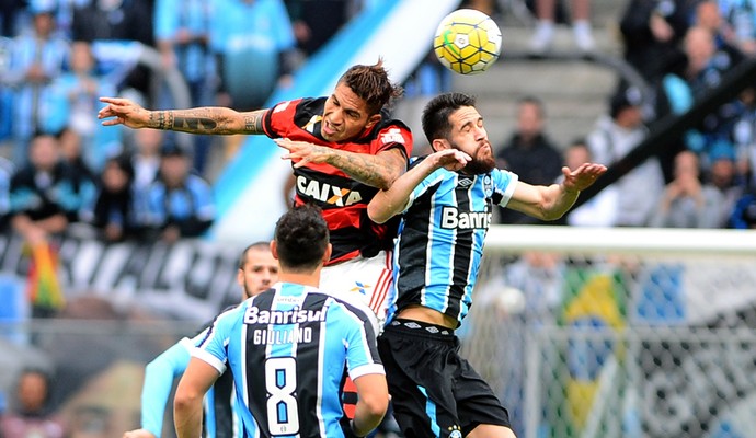 Guerrero Marcelo Oliveira - Flamengo x Grêmio (Foto: EDU ANDRADE/FATOPRESS/ESTADÃO CONTEÚDO)