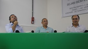 Base do Palmeiras volta aos trabalhos com palestra de Marcelo Oliveira