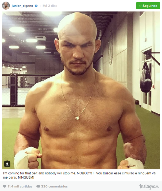 Junior Cigano (Foto: Reprodução Instagram)