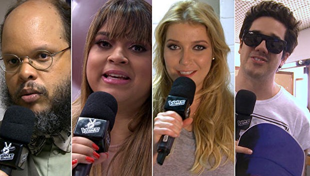 Assistentes (Foto: The Voice Brasil/TV Globo)