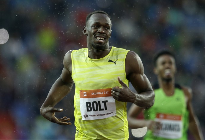 Bolt ostrava 200m atletismo (Foto: (AP Photo/Petr David Josek))