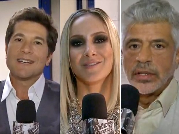Técnicos do The Voice dão conselhos a participantes que terão segunda chance (Foto: Caldeirão do Huck / TV Globo)