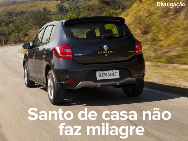 Renault Sandero (Foto: Divulgação) Renault Sandero (Foto: Divulgação)