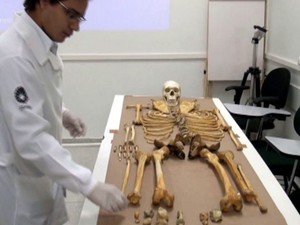 Museu de ossos humanos da FOP Piracicaba abrirá em 2015 (Foto: Edijan Del Santo/EPTV)
