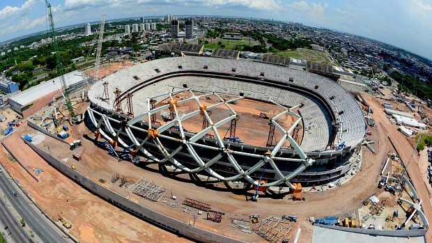 Arena da Amazônia, Manaus (Foto: Chico Batata/Agecom) Arena da Amazônia, Manaus (Foto: Chico Batata/Agecom)