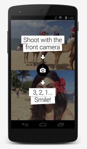App Que Faz Selfie Com Duas Cameras Ganha Versao Para Android Tem Um Aplicativo G1