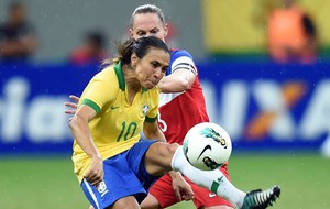 Marta Brasil x EUA (Foto: AFP)