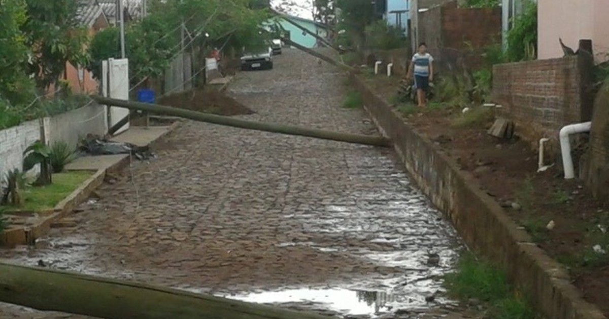 G1 Temporal Granizo Provoca Estragos Em Cidades Do Norte Do RS