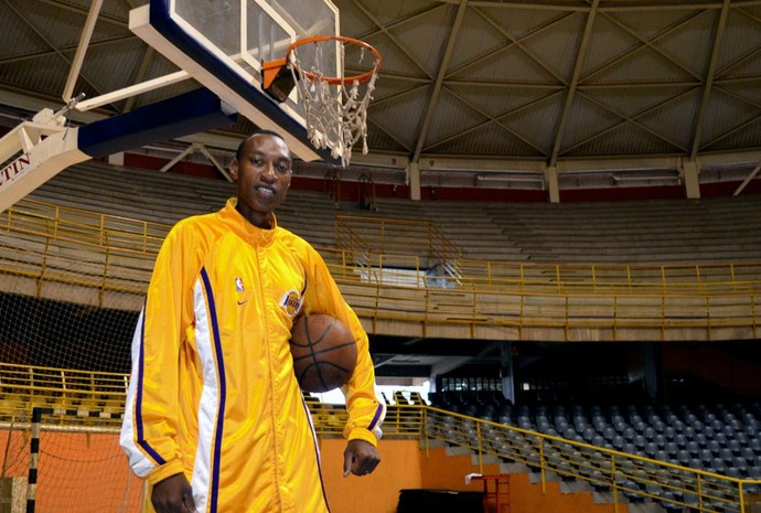 Jefferson Sobral, ex-jogador do Harlem Globetrotters (Foto: Nikolas Capp)