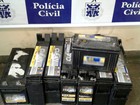 Homens são presos após roubarem baterias de torres de telefonia na BA