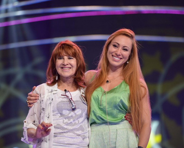 galeria; elimicaçao; palco; aline; coletiva (Foto: Camila Serejo / TV Globo)