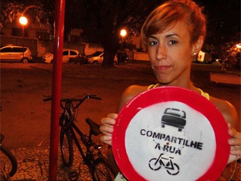 Carioca Rosa Antunes disse que vai levar ideia para sua cidade (Foto: Luna Markman/G1) Carioca Rosa Antunes disse que vai levar ideia para sua cidade (Foto: Luna Markman/G1)