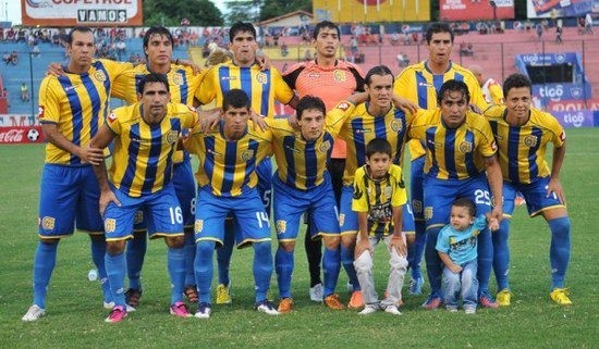 O time do Deportivo Capiatá. Paraguaios vão disputar sua primeira Libertadores
