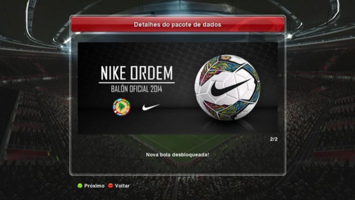 A bola da Libertadores foi adicionada junto ao pacote de dados (Foto: Reprodução/Murilo Molina) (Foto: A bola da Libertadores foi adicionada junto ao pacote de dados (Foto: Reprodução/Murilo Molina)) A bola da Libertadores foi adicionada junto ao pacote de dados (Foto: Reprodução/Murilo Molina) (Foto: A bola da Libertadores foi adicionada junto ao pacote de dados (Foto: Reprodução/Murilo Molina))