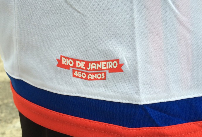Camisa Flamengo, Rio de Janeiro 450 anos (Foto: Ivan Raupp)