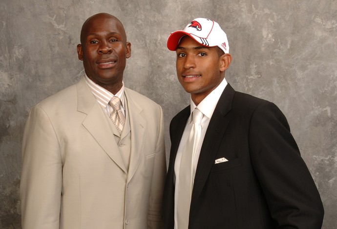 Tito e Al Horford, pai e irmão de Maira (Foto: Jennifer Pottheiser/NBAE via Getty Images) Tito e Al Horford, pai e irmão de Maira (Foto: Jennifer Pottheiser/NBAE via Getty Images)