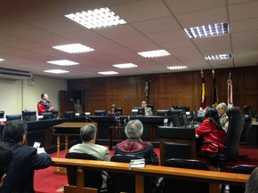 Julgamento foi realizado na Justiça Militar de Porto Alegre (Foto: Daniel Favero/G1)
