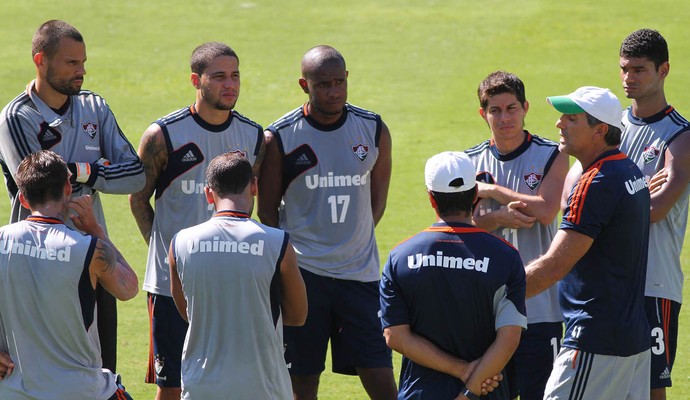 renato gaucho time treino Fluminense (Foto: Fernando Cazaes/Photocamera)