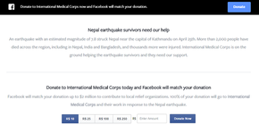 Zuckerberg também anunciou uma campanha para arrecadar fundos para as vítimas no Nepal (Foto: Reprodução/Facebook) Zuckerberg também anunciou uma campanha para arrecadar fundos para as vítimas no Nepal (Foto: Reprodução/Facebook)