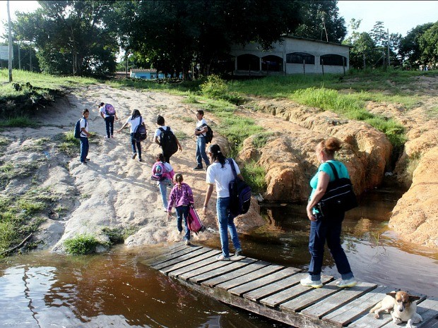 Escolas na Zona Rural de Manaus (Foto: Cleomir Santos/Semed)