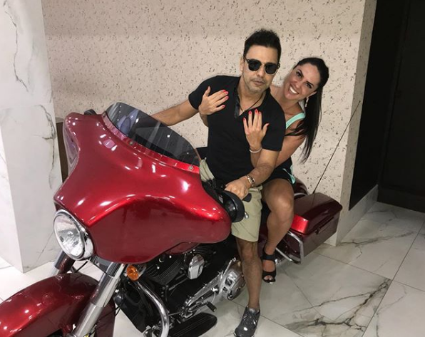 Zezé DiCamargo e Graciele Lacerda (Foto: Reprodução/Instagram)