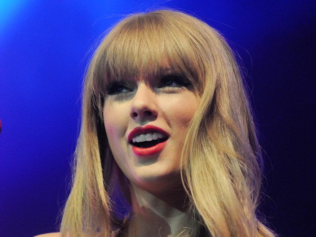 Taylor Swift disse que, se pudesse ser outra pessoa, seria Gwyneth Paltrow (Foto: Alexandre Durão / G1)