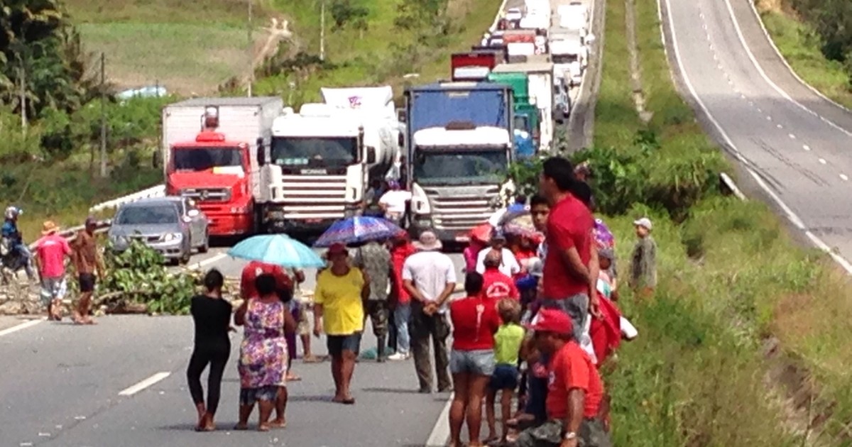 G Manifestantes Bloqueiam Trechos De Rodovias Na Para Ba Diz Prf