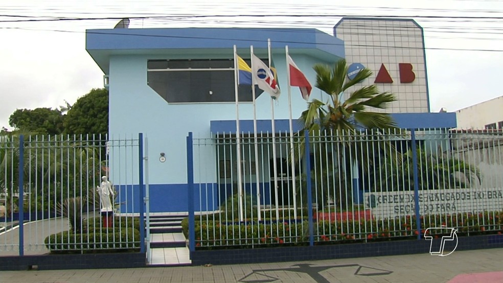 Ordem do Advogados do Brasil (OAB), subseção de Santarém, no oeste do Pará (Foto: Reprodução/TV Tapajós)