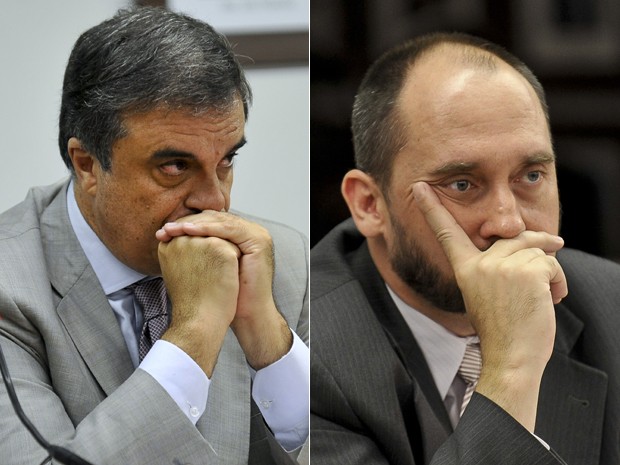 O ministro da Justiça, José Eduardo Cardozo, e o advogado-geral da União, Luís Inácio Adams, em audiência na Câmara (Foto: Antônio Cruz/ABr)