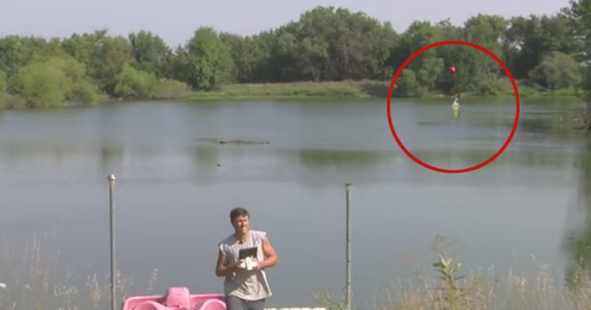 g1 fazendeiro usa drone para fisgar peixe notícias em planeta