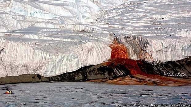 Cientistas consideram vales secos e gelados da Antártica parecidos com Marte (Foto: US Antartic Programme/National Science Foundation) Cientistas consideram vales secos e gelados da Antártica parecidos com Marte (Foto: US Antartic Programme/National Science Foundation)
