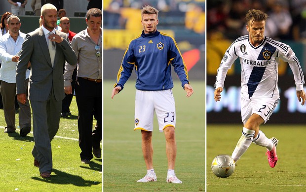 beckham los angeles galaxy (Foto: Getty Images)