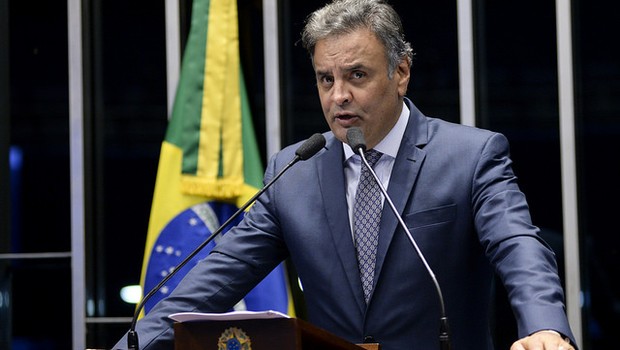 O senador Aécio Neves (Foto: Jefferson Rudy/Agência Senado)