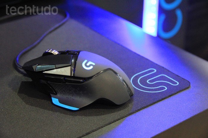 Mouse gamer G502 Proteus Core, da Logitech (Foto: Anna Kellen Bull/TechTudo)