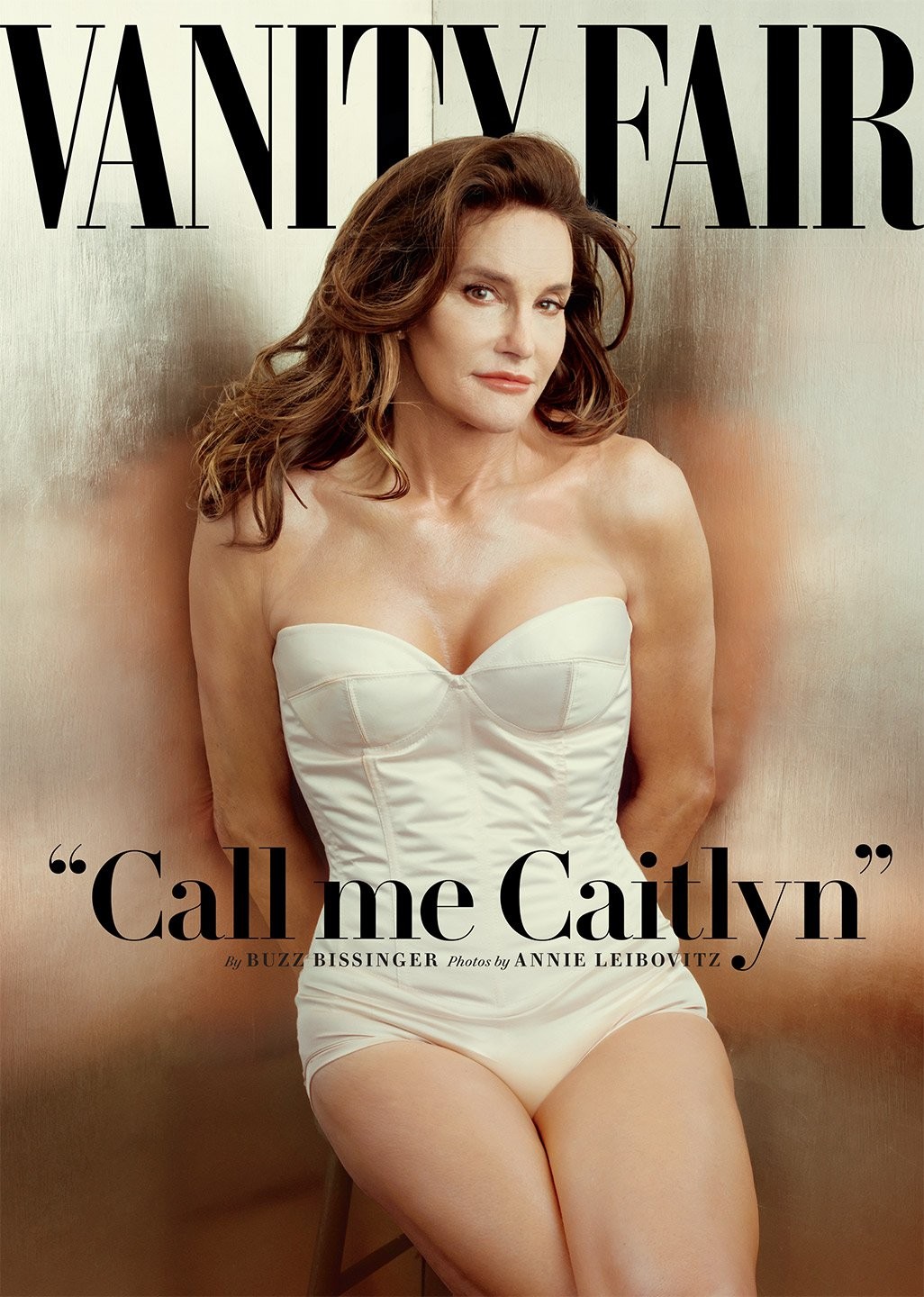 Caitlyn Jenner na capa da Vanity Fair (Foto: Divulgação)