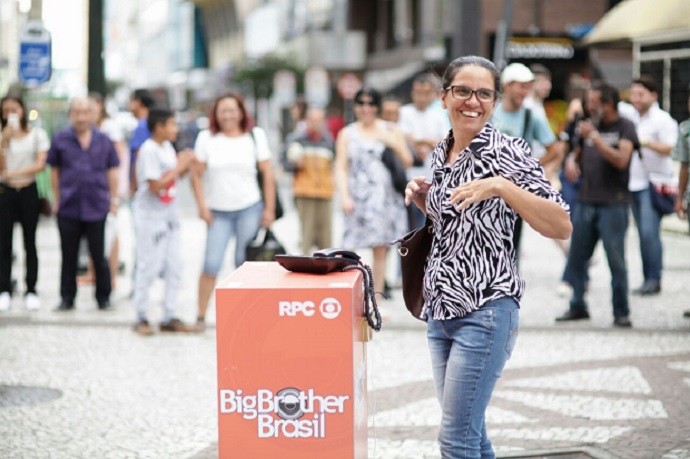 Ação BBB (Foto: Luiz Renato Corrêa/RPC)