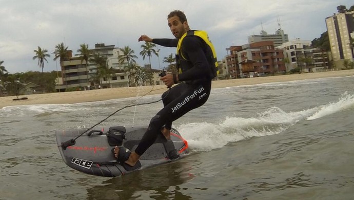 Antonio Júlio, Jet Surfe (Foto: Antonio Júlio/Acervo pessoal)