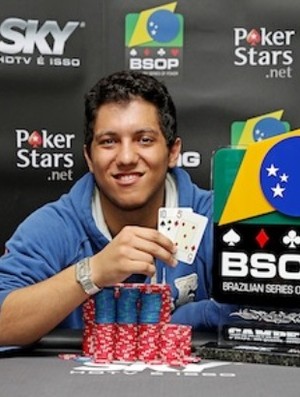 Caio Dornelas - campeão pôquer (Foto: Divulgação)