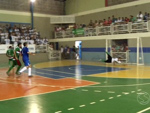 Porto Real x Barra Mansa Copa Rio Sul de Futsal (Foto: Reprodução/TV Rio Sul)