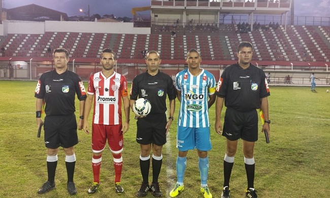 Villa Nova e Crac jogaram para cinco torcedores em Nova Lima, pela Série D do Brasileiro (Foto: Divulgação/Federação Mineira de Futebol)